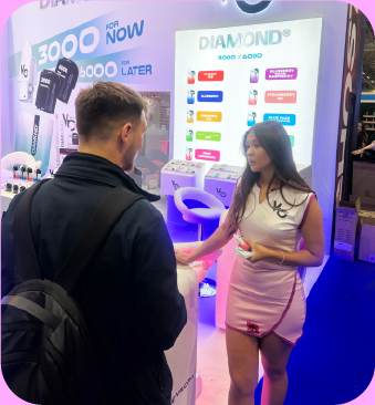 diamond vape expo moments