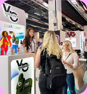 diamond vapes expo moment