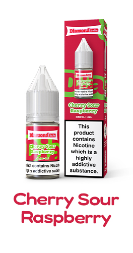 Diamond salts CHERRY-SOUR-RASPBERRY flavour