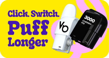 Diamond 3k pods refill. Click.-Switch.-Puff-Longer