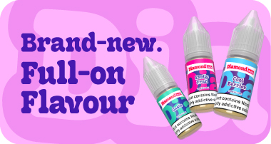 Diamond Nic salts Brand-New. Full-on-Flavour