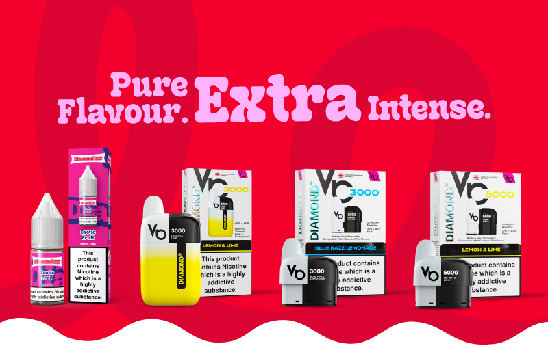 Diamond Nic Salts, Extra-Intense nic eliquid
